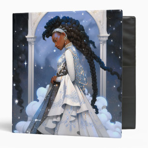 Black Princess Fantasy Art Binder