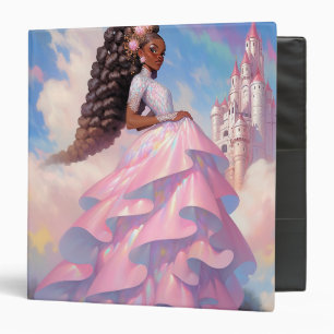 Black Princess Fantasy Art Binder