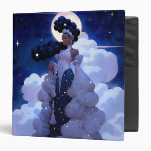 Black Princess Fantasy Art Binder