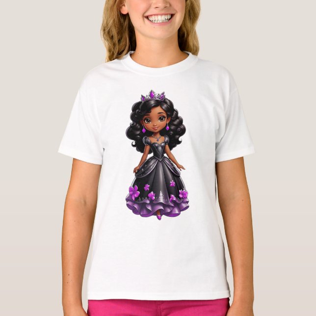 Black Princess T-Shirt (Front)