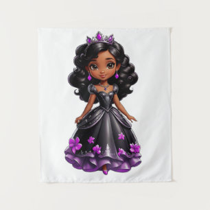 Black Princess Tapestry