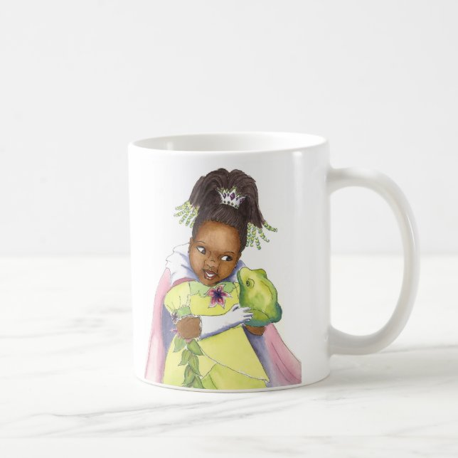 Black Princess & the Frog girls mug (Right)