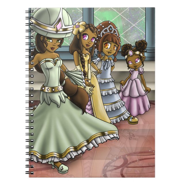 Black Princesses Notebook (Front)