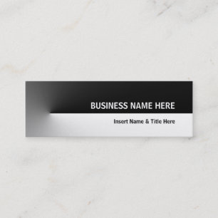 Black Pro Mini Business Card