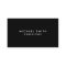 Black Professional Elegant Modern Plain Simple