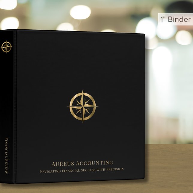 Black Professional Luxury Logo Binder (Creator Uploaded)