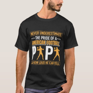 Black Proud American Football Pop Shirt
