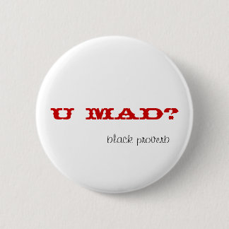 Black Proverb Button