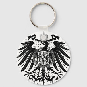 Black Prussian Eagle Keychain