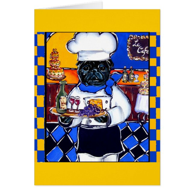 BLACK PUG CHEF (Front)