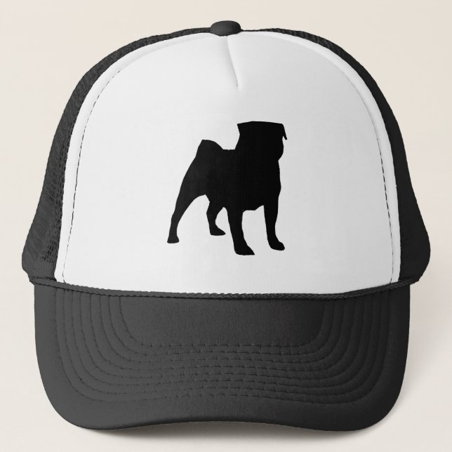 Black Pug Hat (Front)