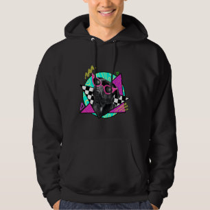 Black Pug Wearing Pink Sunglasses Classic T-Shirt Hoodie