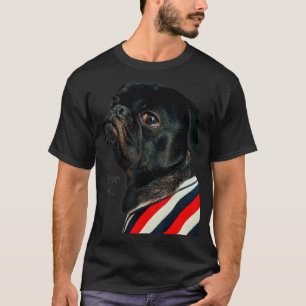 Black Pug  Women Men Pug Mom Dad Life Love Dog Pet T-Shirt