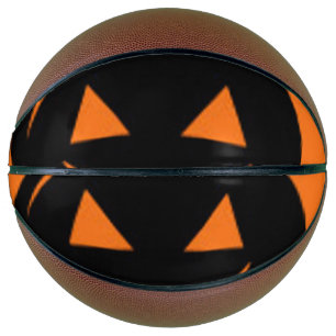 Black pumpkin basketball
