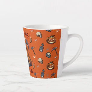 🖤 Black Pumpkin King Halloween Mug 🎃