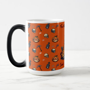 🖤 Black Pumpkin King Halloween Mug 🎃