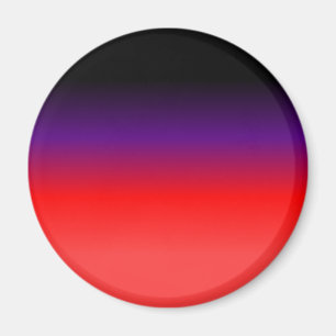 Black, Purple and Red Gradient Magnet