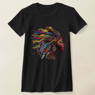 Black Queen African American Melanin Natural Hair T-Shirt