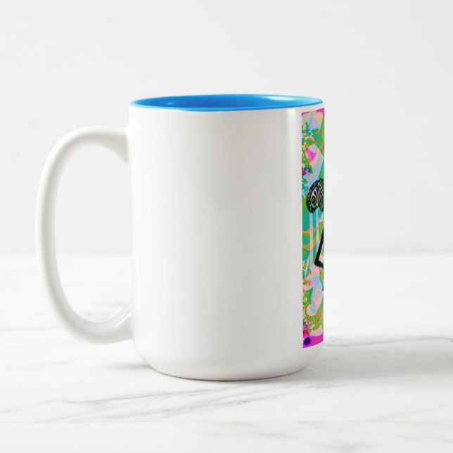 black queen coffee mug (Left)