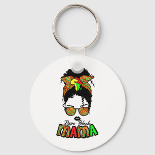 Black Queen Drug Black Mama Juneteenth African Wom Keychain