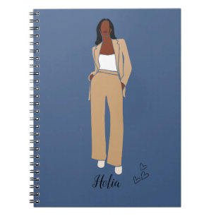 Black Queen , Melanin Queen African American Noteb Notebook