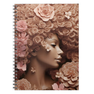 Black Queen Melanin Woman Sista Love Notebook