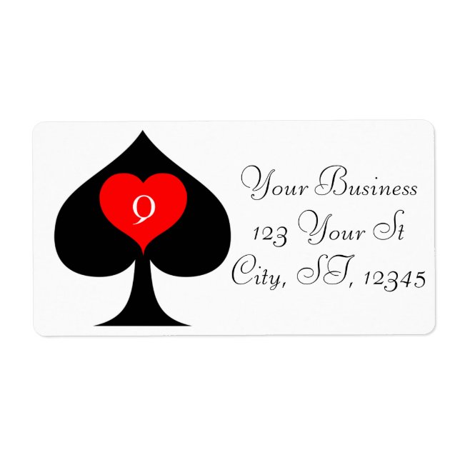 Black Queen of Spades Red Heart Thunder_Cove (Front)