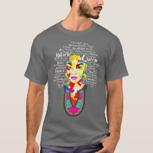 Black Queen Shirt Black History Month African Amer