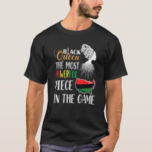 Black Queen The Most Powerful Black History Africa T-Shirt