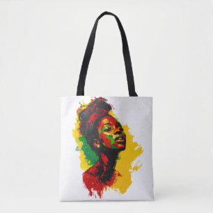 Black Queen Tote Bag
