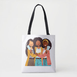Black Queens Tote Bag
