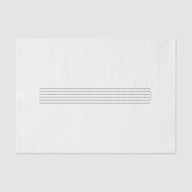 Black Question Marks Mystery Gift Tissue Paper (Front)