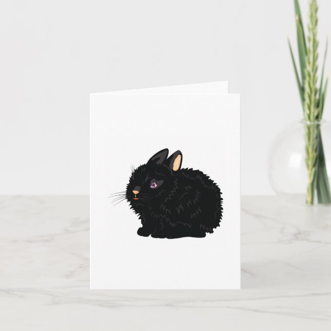 Black Rabbit Note Cards (Front)
