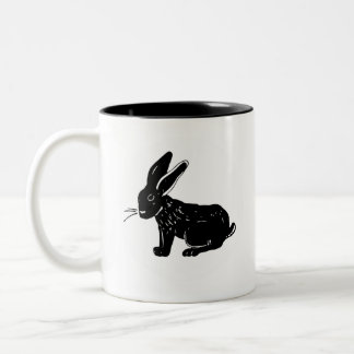 Black Rabbit SAV - square logo mug
