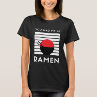 Black Ramen Funny Typography Woman's