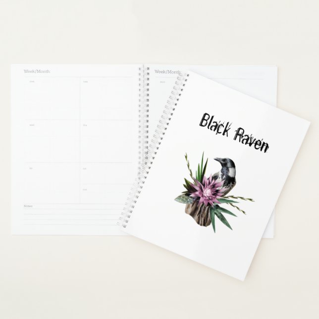 Black Raven Planner (Display)