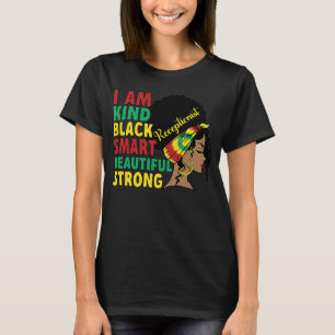 Black Receptionist African American Reception T-Shirt
