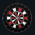 Black Red and White Dart Board<br><div class="desc">Black Red and White Dart Board. 

 Striped Hope™ is your online store for a variety unique designs and gifts.</div>