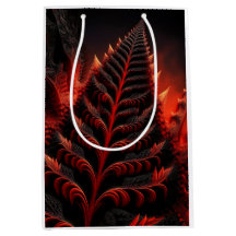 Black & Red Mandelbrot Fractal Highway To Hell