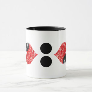 Black & Red Mug