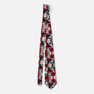 Black & Red Tie