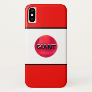 Black Red White Stripes Case-Mate iPhone Case