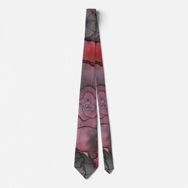 Black Redberry Neck Tie (Front)