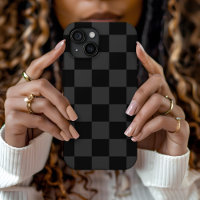 Black Retro Check