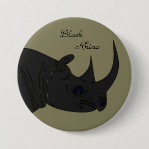 Black Rhino 3 Inch Round Button