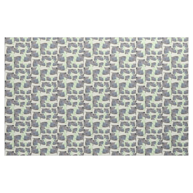Black Rhino Fabric (Fat Quarter)