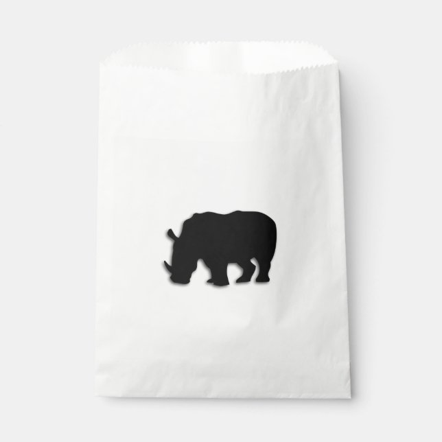 Black Rhino Favour Bag (Front)