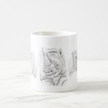 Black Rhino Mug