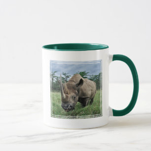Black Rhinoceros Kenya Mug