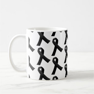 Black Ribbons Coffee Mug